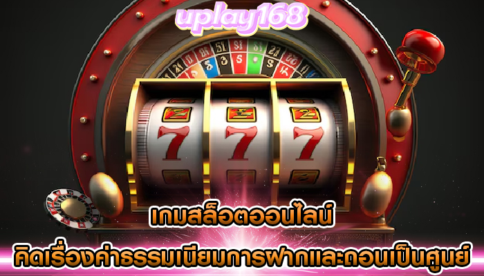 เกมสล็อตออนไลน์ คิดเรื่องค่าธรรมเนียมการฝากและถอนเป็นศูนย์