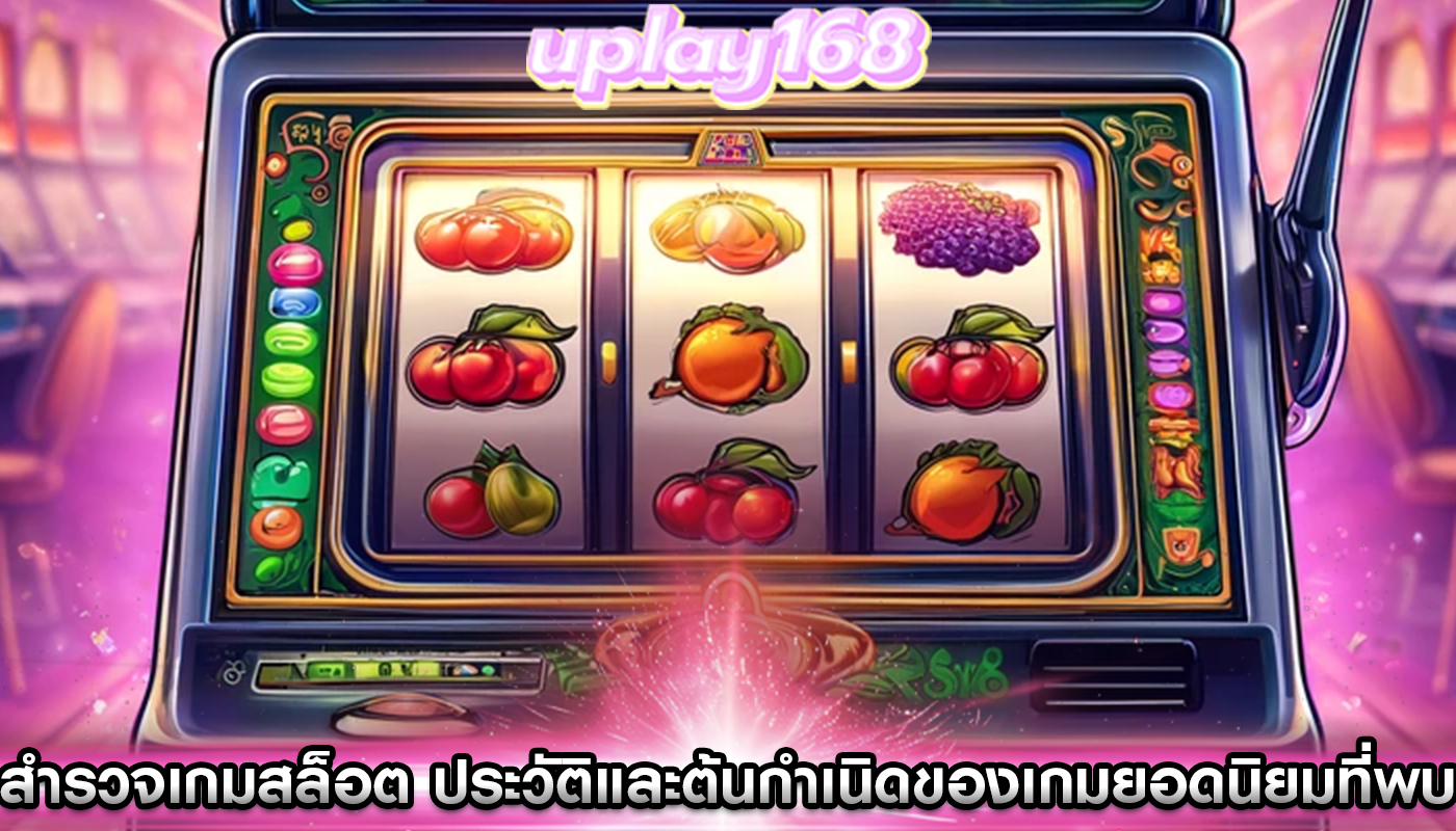 สำรวจเกมสล็อต ประวัติและต้นกำเนิดของเกมยอดนิยมที่พบ