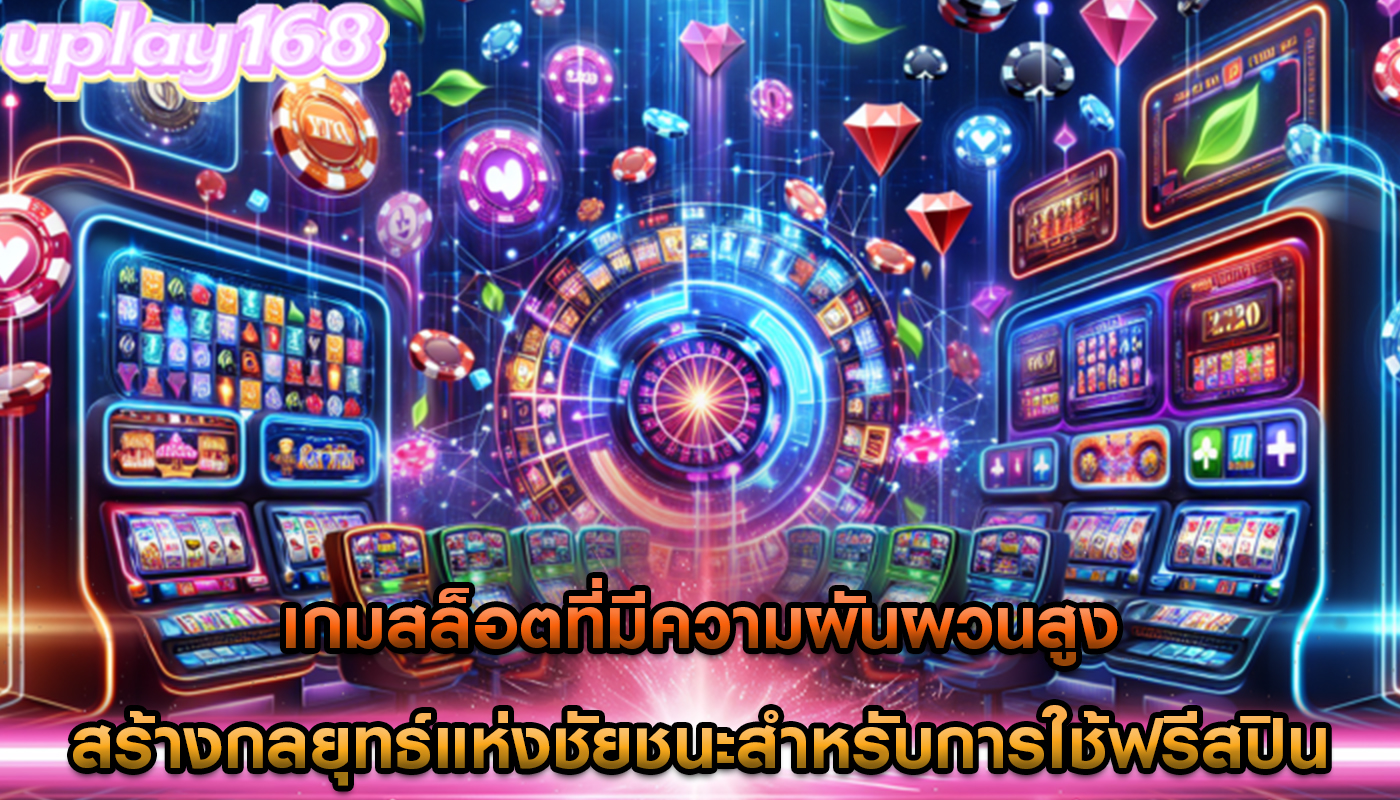 เกมสล็อตที่มีความผันผวนสูง สร้างกลยุทธ์แห่งชัยชนะสำหรับการใช้ฟรีสปิน