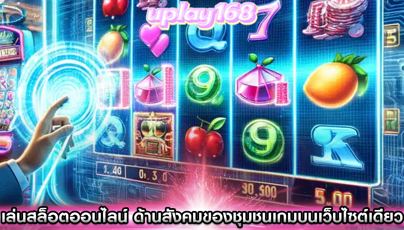 เล่นสล็อตออนไลน์ ด้านสังคมของชุมชนเกมบนเว็บไซต์เดียว