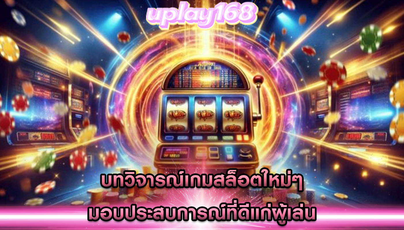 บทวิจารณ์เกมสล็อตใหม่ๆ มอบประสบการณ์ที่ดีแก่ผู้เล่น