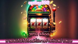 38th สล็อต การเล่นในเว็บใหญ่ที่มีการจ่ายเงินสม่ำเสมอ
