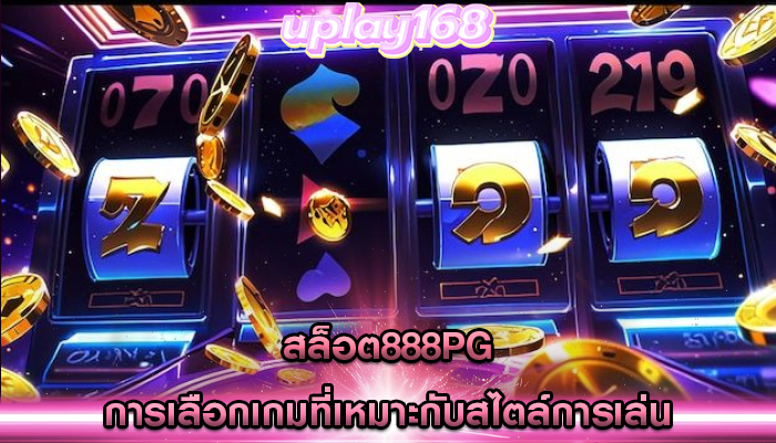 สล็อต888pg การเลือกเกมที่เหมาะกับสไตล์การเล่น