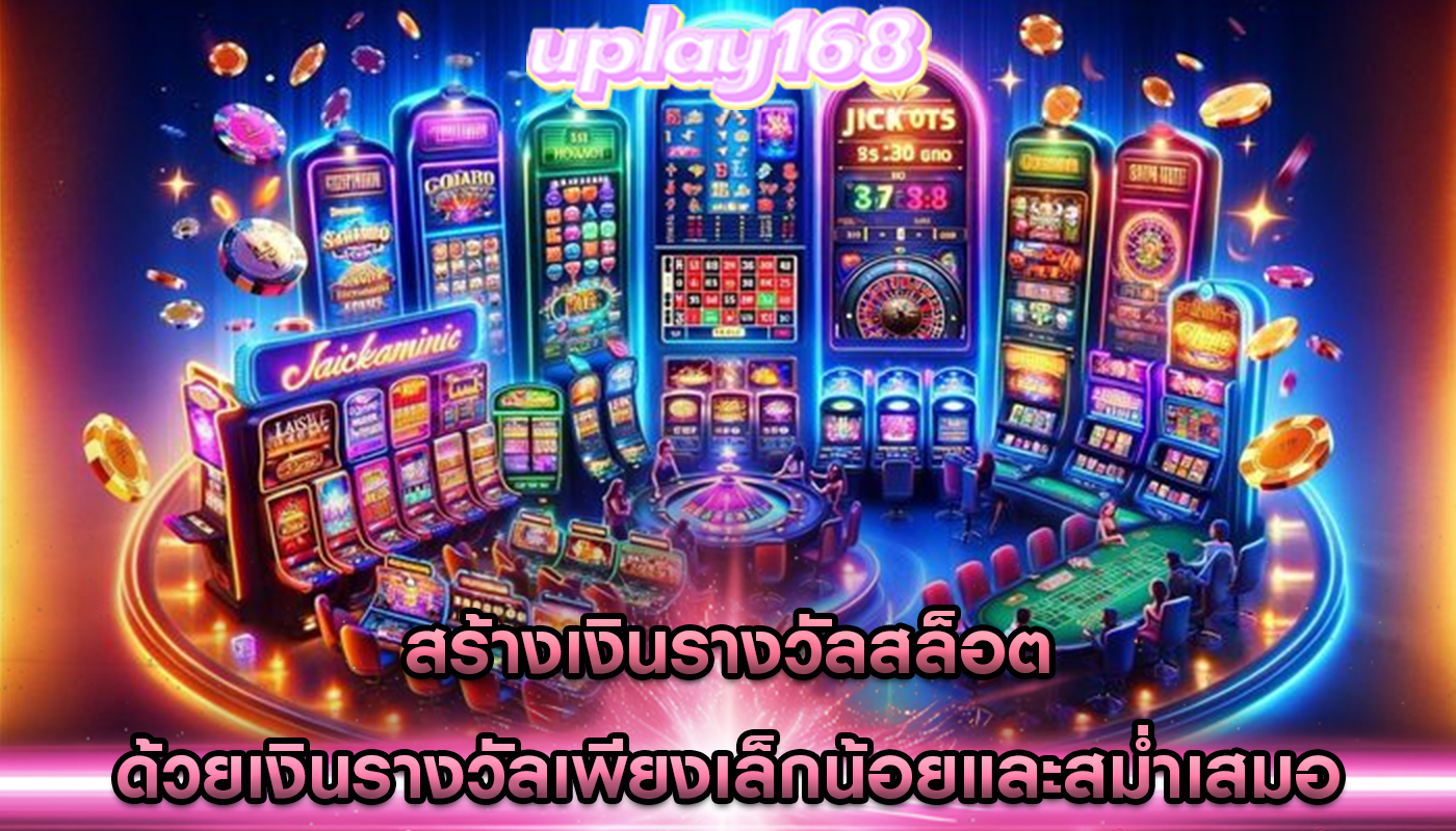 สร้างเงินรางวัลสล็อต ด้วยเงินรางวัลเพียงเล็กน้อยและสม่ำเสมอ