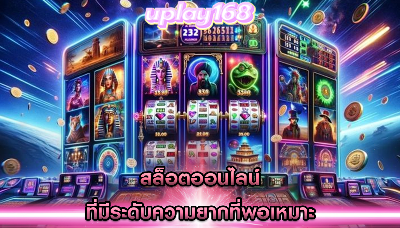 สล็อตออนไลน์ ที่มีระดับความยากที่พอเหมาะ