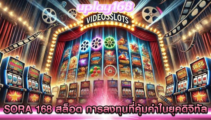 sora 168 สล็อต การลงทุนที่คุ้มค่าในยุคดิจิทัล