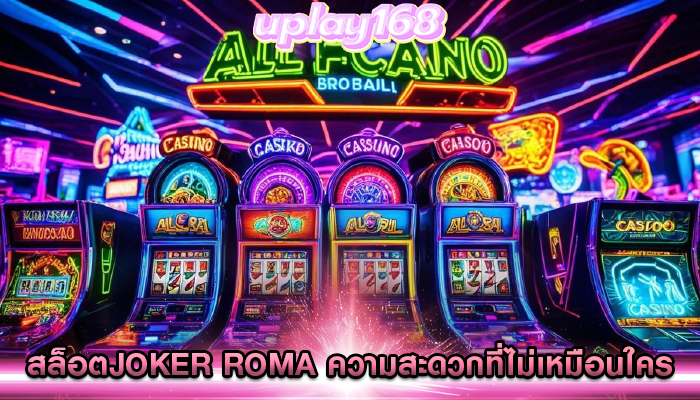 สล็อตjoker roma ความสะดวกที่ไม่เหมือนใคร