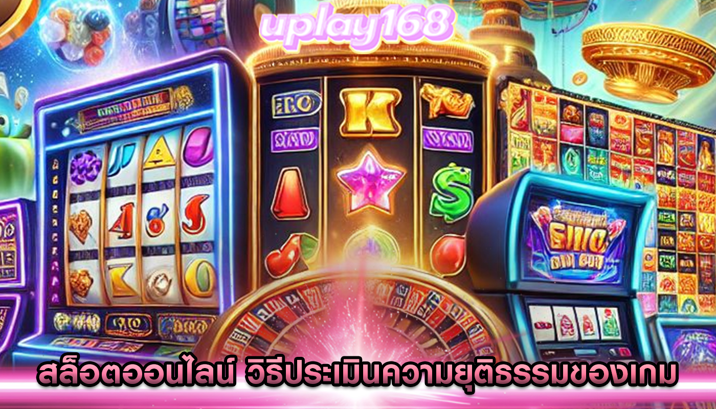สล็อตออนไลน์ วิธีประเมินความยุติธรรมของเกม