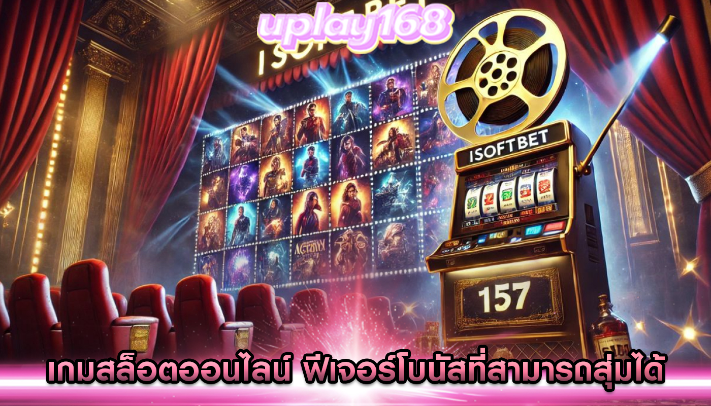 เกมสล็อตออนไลน์ ฟีเจอร์โบนัสที่สามารถสุ่มได้จากการหมุนวงล้อ
