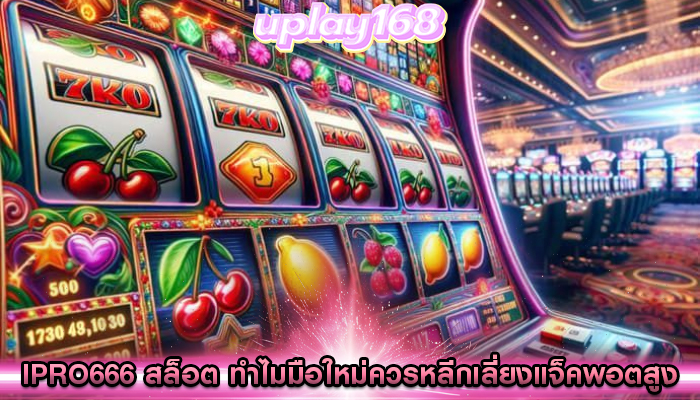 ipro666 สล็อต ทำไมมือใหม่ควรหลีกเลี่ยงแจ็คพอตสูง