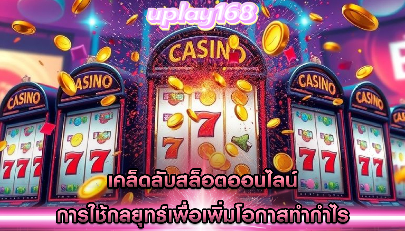 เคล็ดลับสล็อตออนไลน์ การใช้กลยุทธ์เพื่อเพิ่มโอกาสทำกำไร