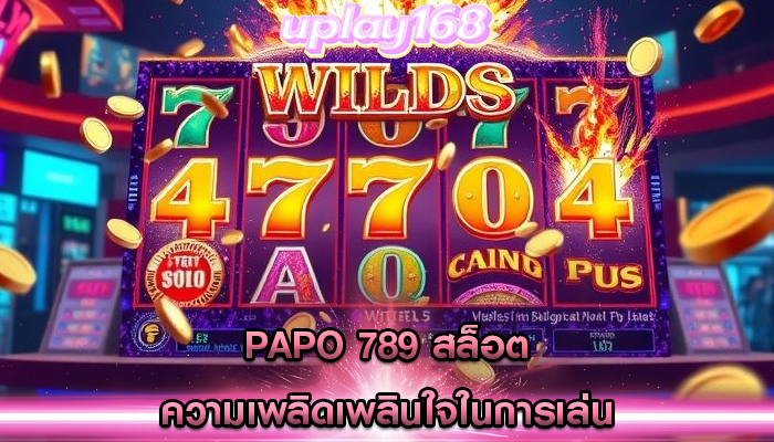 papo 789 สล็อต ความเพลิดเพลินใจในการเล่น