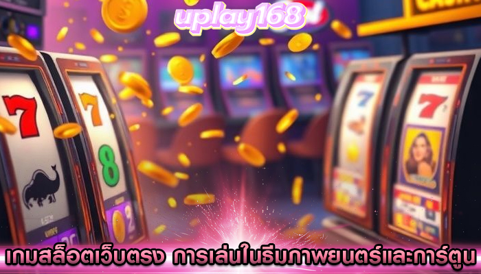 เกมสล็อตเว็บตรง การเล่นในธีมภาพยนตร์และการ์ตูน