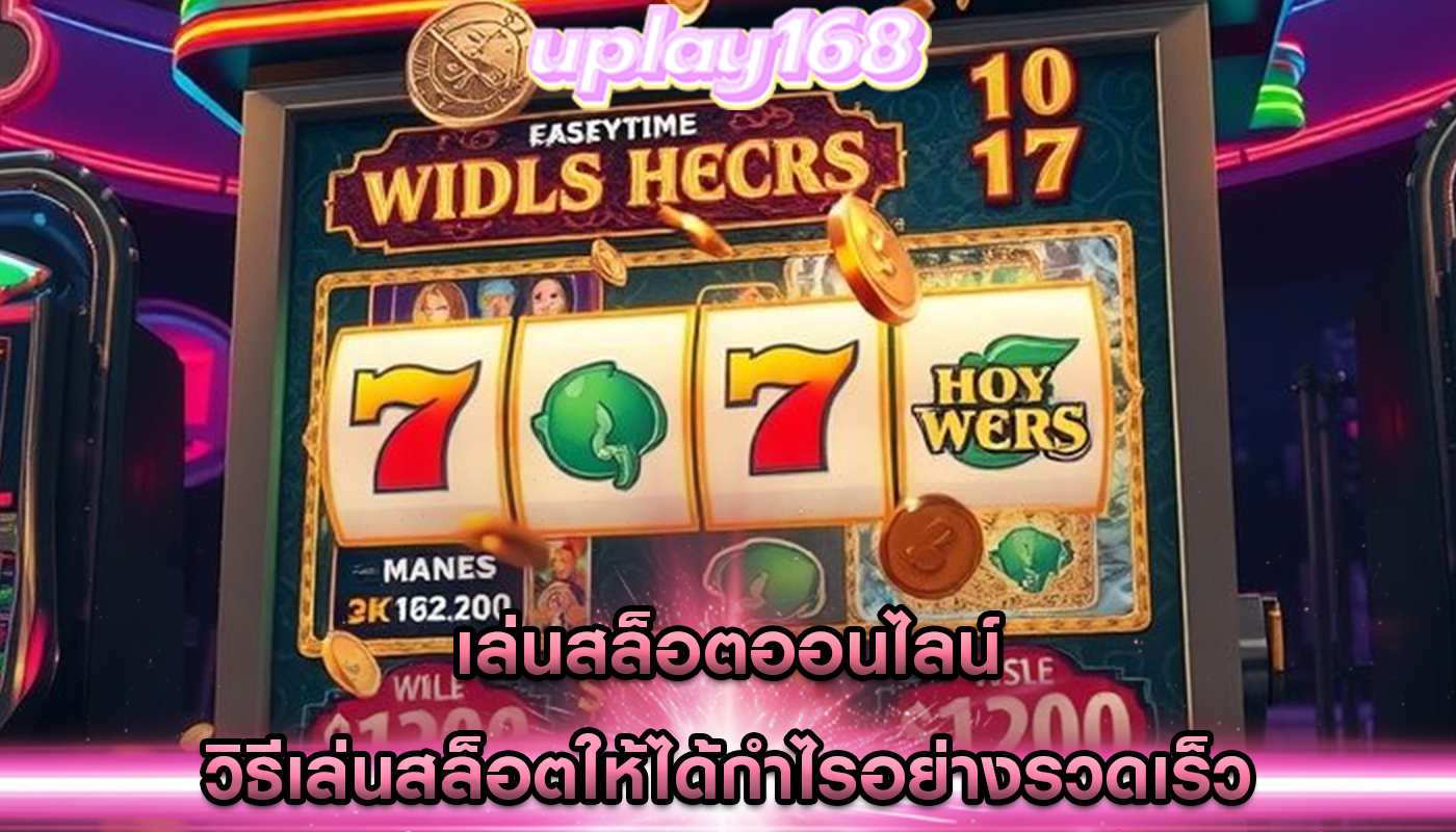 เล่นสล็อตออนไลน์ วิธีเล่นสล็อตให้ได้กำไรอย่างรวดเร็ว