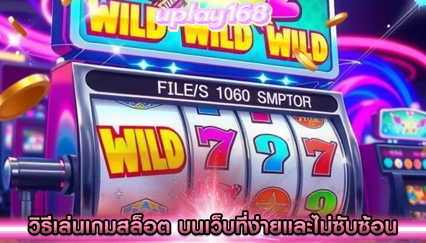 วิธีเล่นเกมสล็อต บนเว็บที่ง่ายและไม่ซับซ้อน