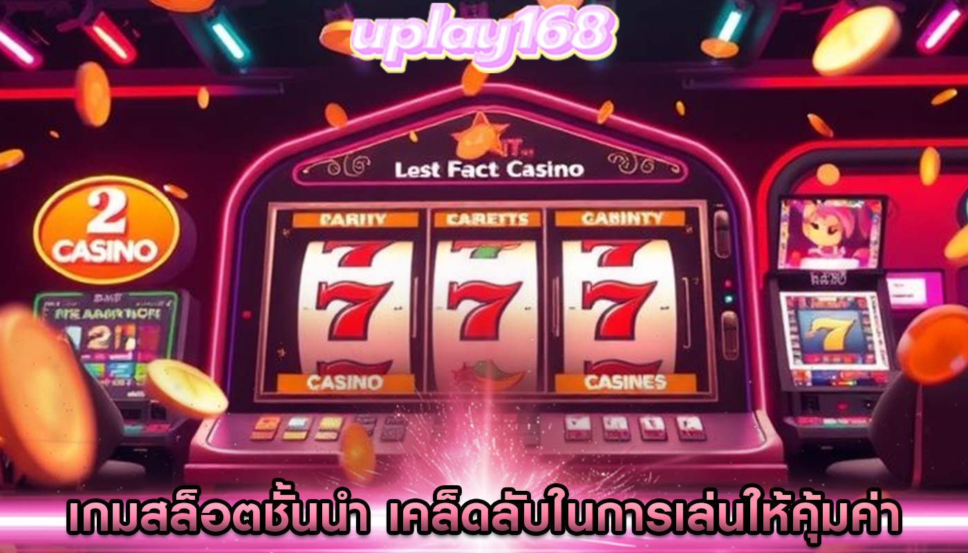 เกมสล็อตชั้นนำ เคล็ดลับในการเล่นให้คุ้มค่าและปลอดภัย