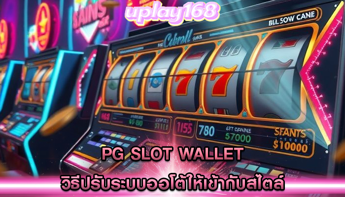pg slot wallet วิธีปรับระบบออโต้ให้เข้ากับสไตล์