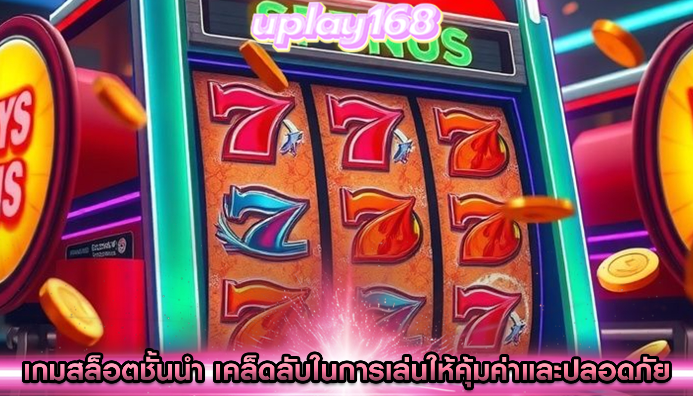 เกมสล็อตชั้นนำ เคล็ดลับในการเล่นให้คุ้มค่าและปลอดภัย