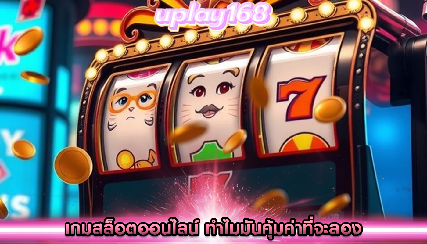 เกมสล็อตออนไลน์ ทำไมมันคุ้มค่าที่จะลอง