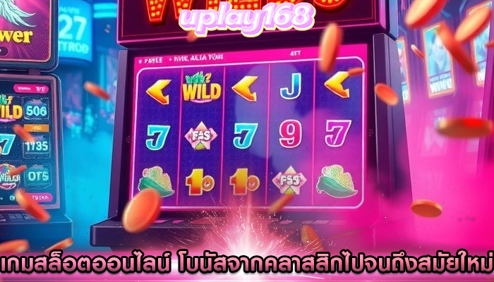เกมสล็อตออนไลน์ โบนัสจากคลาสสิกไปจนถึงสมัยใหม่